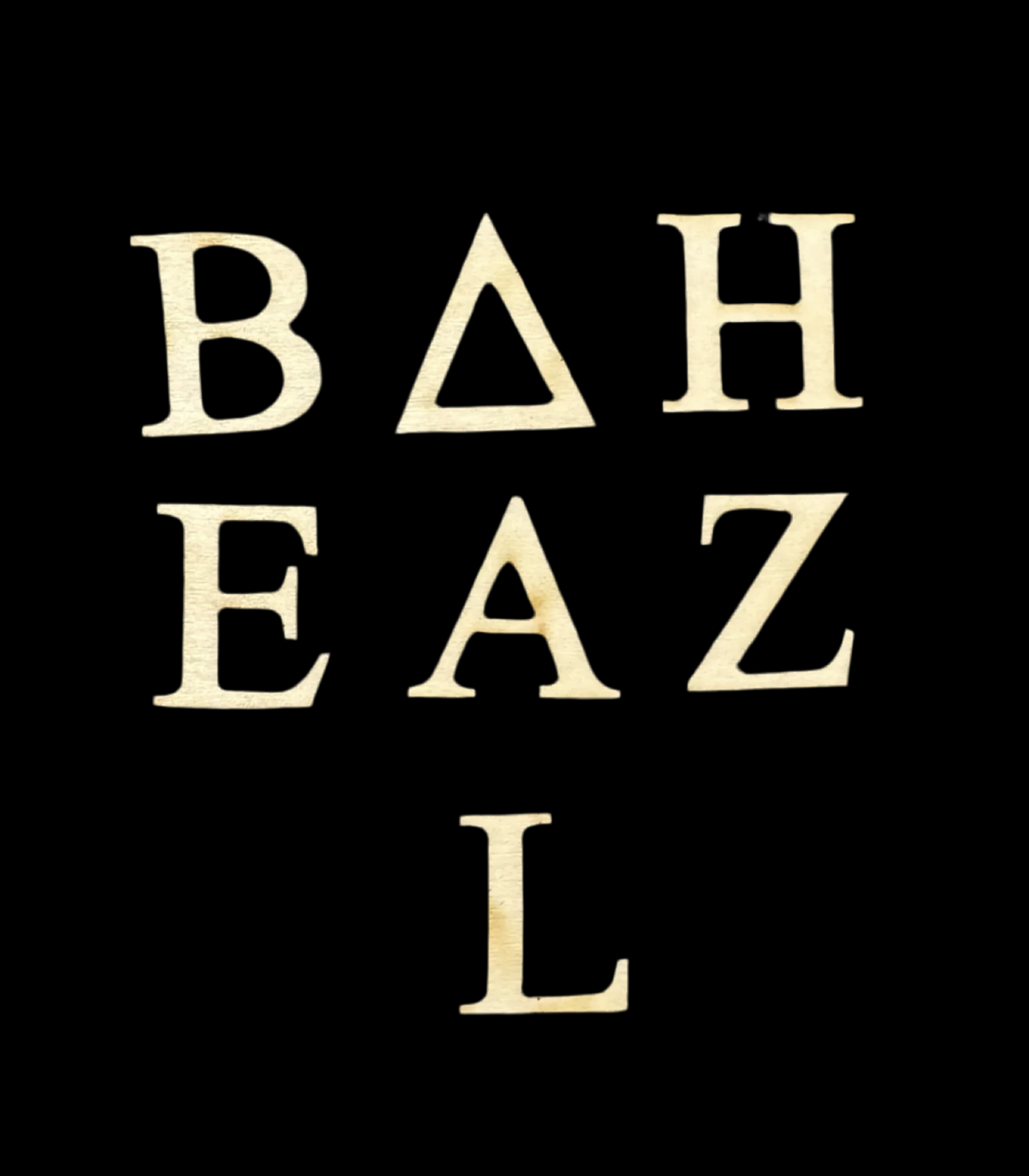 Greek letters