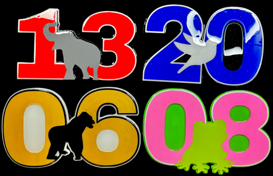 Year/Line # sign
